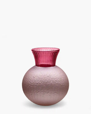 Ivv Ophelia glass vase ivv fucsia h 25 cm - Buy now on ShopDecor - Discover the best products by IVV design
