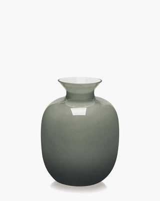 Ivv Rialto glass vase with milk white interior Grey h 30 cm - Buy now on ShopDecor - Discover the best products by IVV design
