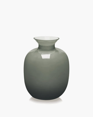 Ivv Rialto glass vase with milk white interior