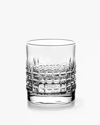 Ivv Shake & Stir set 4 glass tumblers square pattern - Buy now on ShopDecor - Discover the best products by IVV design