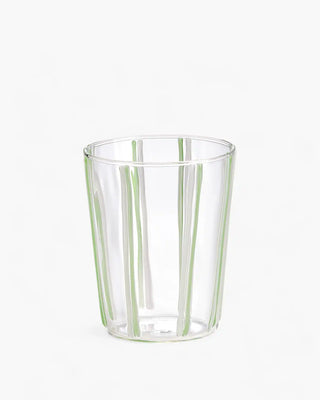 Ivv Soul set 6 borosilicate glass tumblers with colored stripes - Buy now on ShopDecor - Discover the best products by IVV design
