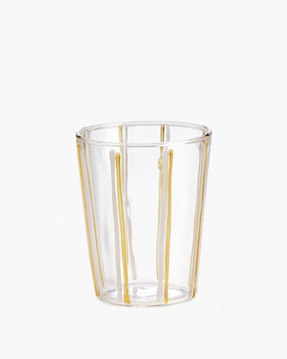 Ivv Soul set 6 borosilicate glass tumblers with colored stripes - Buy now on ShopDecor - Discover the best products by IVV design