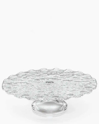 Ivv Special scalopped glass cake stand Transparent - Buy now on ShopDecor - Discover the best products by IVV design