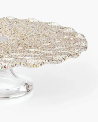Ivv Special scalopped glass cake stand - Buy now on ShopDecor - Discover the best products by IVV design