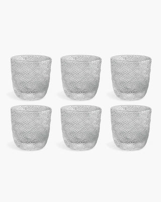 Ivv Tricot set 6 glass tumblers