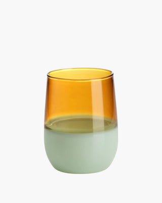 Ivv Unametà set 6 borosilicate glass tumblers in two-tone colors