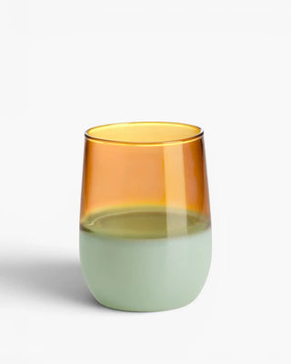 Ivv Unametà set 6 borosilicate glass tumblers in two-tone colors - Buy now on ShopDecor - Discover the best products by IVV design