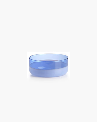 Ivv Unametà set 6 individual bowls borosilicate glass in two-tone assorted colors 460 ml - 15.56 oz - Buy now on ShopDecor - Discover the best products by IVV design