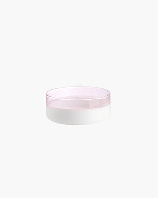 Ivv Unametà set 6 individual bowls borosilicate glass in two-tone assorted colors 460 ml - 15.56 oz - Buy now on ShopDecor - Discover the best products by IVV design