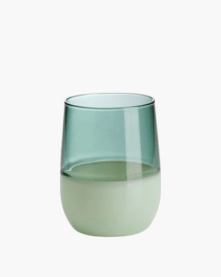 Ivv Unametà set 6 borosilicate glass tumblers in two-tone colors