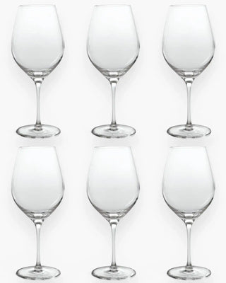 Ivv Vizio set 6 red wine glasses - Buy now on ShopDecor - Discover the best products by IVV design