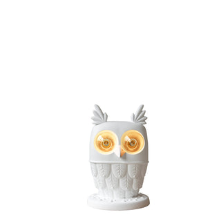 Karman Ti Vedo table lamp in the shape of an owl with bright eyes 110 Volt - Buy now on ShopDecor - Discover the best products by KARMAN design