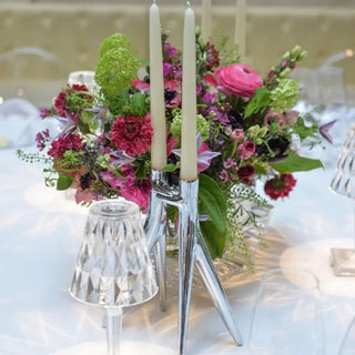 Kartell Abbracciaio candlestick in aluminum - Buy now on ShopDecor - Discover the best products by KARTELL design