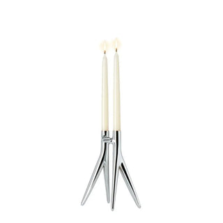 Kartell Abbracciaio candlestick in aluminum