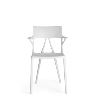 Kartell A.I. chair in technopolymer White BI - Buy now on ShopDecor - Discover the best products by KARTELL design