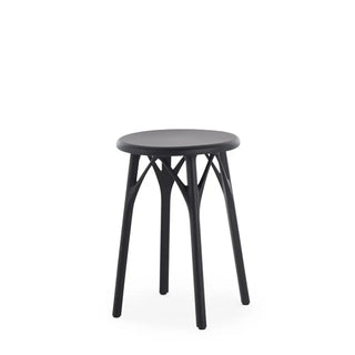 Kartell A.I. stool Light in technopolymer for indoor/outdoor use Black NE h 45 cm - Buy now on ShopDecor - Discover the best products by KARTELL design