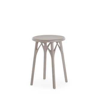Kartell A.I. stool Light in technopolymer for indoor/outdoor use Grey GR h 45 cm - Buy now on ShopDecor - Discover the best products by KARTELL design