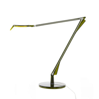 Kartell Aledin Tec table lamp in polycarbonate Green VE - Buy now on ShopDecor - Discover the best products by KARTELL design