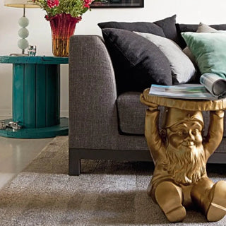 Kartell Attila painted gnome stool in technopolymer - Buy now on ShopDecor - Discover the best products by KARTELL design