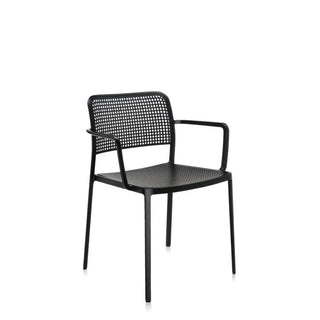 Kartell Audrey armchair in polypropylene Black Black N2 - Buy now on ShopDecor - Discover the best products by KARTELL design