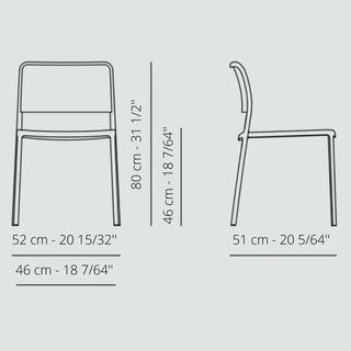 Kartell Audrey armchair in polypropylene - Buy now on ShopDecor - Discover the best products by KARTELL design