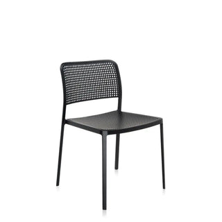 Kartell Audrey chair in polypropylene Black Black N2 - Buy now on ShopDecor - Discover the best products by KARTELL design