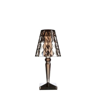 Kartell Big Battery table lamp with on/off switch in PMMA Cola CO - Buy now on ShopDecor - Discover the best products by KARTELL design