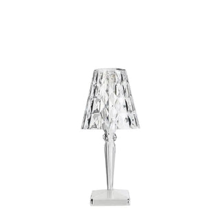 Kartell Big Battery table lamp with on/off switch in PMMA