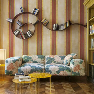 Kartell Bookworm wall bookshelf with bookends