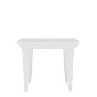 Kartell Bubble Club side table in polyethylene Zinc white 60 - Buy now on ShopDecor - Discover the best products by KARTELL design