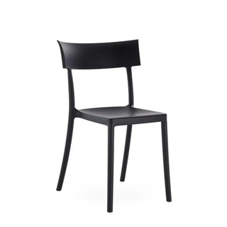 Kartell Catwalk Mat chair in technopolymer for indoor/outdoor use Black 09 - Buy now on ShopDecor - Discover the best products by KARTELL design