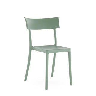 Kartell Catwalk Mat chair in technopolymer for indoor/outdoor use Sage green 14 - Buy now on ShopDecor - Discover the best products by KARTELL design