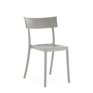 Kartell Catwalk Mat chair in technopolymer for indoor/outdoor use Grey 07 - Buy now on ShopDecor - Discover the best products by KARTELL design