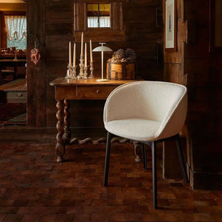 Kartell Charla armchair in fabric and black structure - Buy now on ShopDecor - Discover the best products by KARTELL design