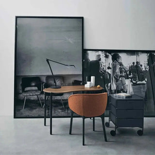 Kartell Charla armchair in fabric and black structure - Buy now on ShopDecor - Discover the best products by KARTELL design