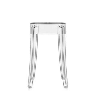 Kartell Charles Ghost stool in polycarbonate - Buy now on ShopDecor - Discover the best products by KARTELL design