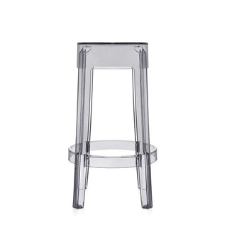 Kartell Charles Ghost stool in polycarbonate - Buy now on ShopDecor - Discover the best products by KARTELL design