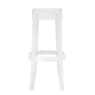 Kartell Charles Ghost stool in polycarbonate - Buy now on ShopDecor - Discover the best products by KARTELL design