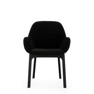 Kartell Clap armchair in Aquaclean fabric with black structure Aquaclean 3 Black - Buy now on ShopDecor - Discover the best products by KARTELL design