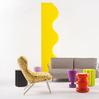 Kartell Colonna stool/side table in technopolymer h. 46 cm.