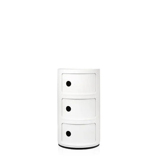 Kartell Componibili container White 03 3 drawers - Buy now on ShopDecor - Discover the best products by KARTELL design