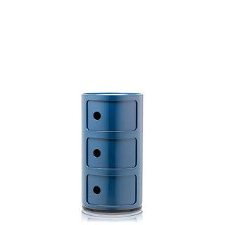 Kartell Componibili container Blue 15 3 drawers - Buy now on ShopDecor - Discover the best products by KARTELL design