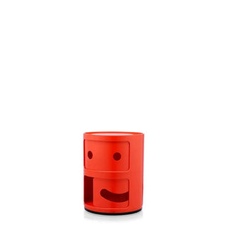 Kartell Componibili Smile red container with 2 drawers - Buy now on ShopDecor - Discover the best products by KARTELL design