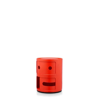 Kartell Componibili Smile red container with 2 drawers