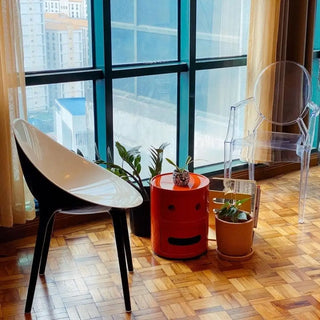Kartell Componibili Smile red container with 2 drawers