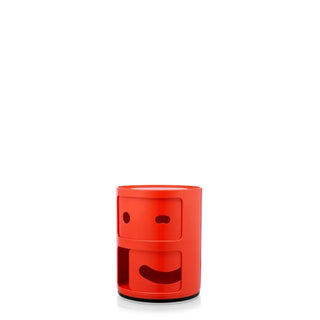 Kartell Componibili Smile red container with 2 drawers - Buy now on ShopDecor - Discover the best products by KARTELL design