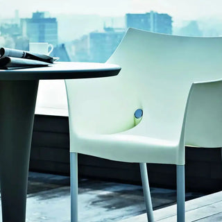 Kartell Dr.No armchairmade of polypropylene and aluminum structure - Buy now on ShopDecor - Discover the best products by KARTELL design