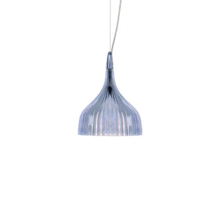 Kartell É suspension lamp in polycarbonate Light blue P2 - Buy now on ShopDecor - Discover the best products by KARTELL design