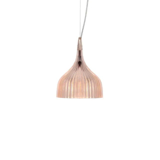 Kartell É suspension lamp in polycarbonate Pink P1 - Buy now on ShopDecor - Discover the best products by KARTELL design