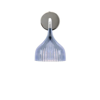 Kartell É wall lamp in polycarbonate Light blue P2 - Buy now on ShopDecor - Discover the best products by KARTELL design